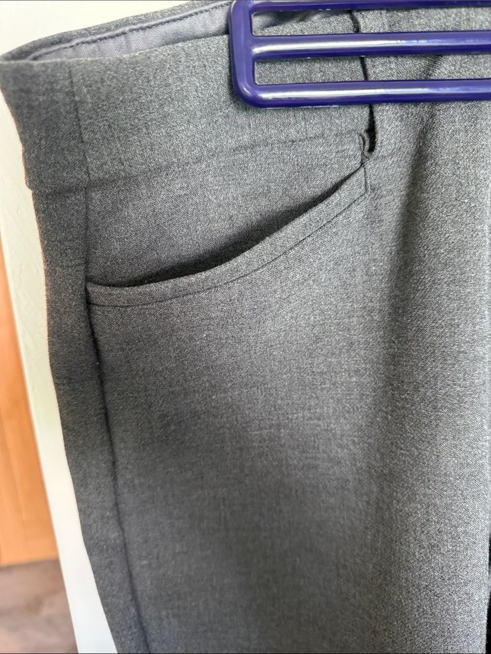 Express Grey Columnist Boot High Rise - Picture 2 of 5